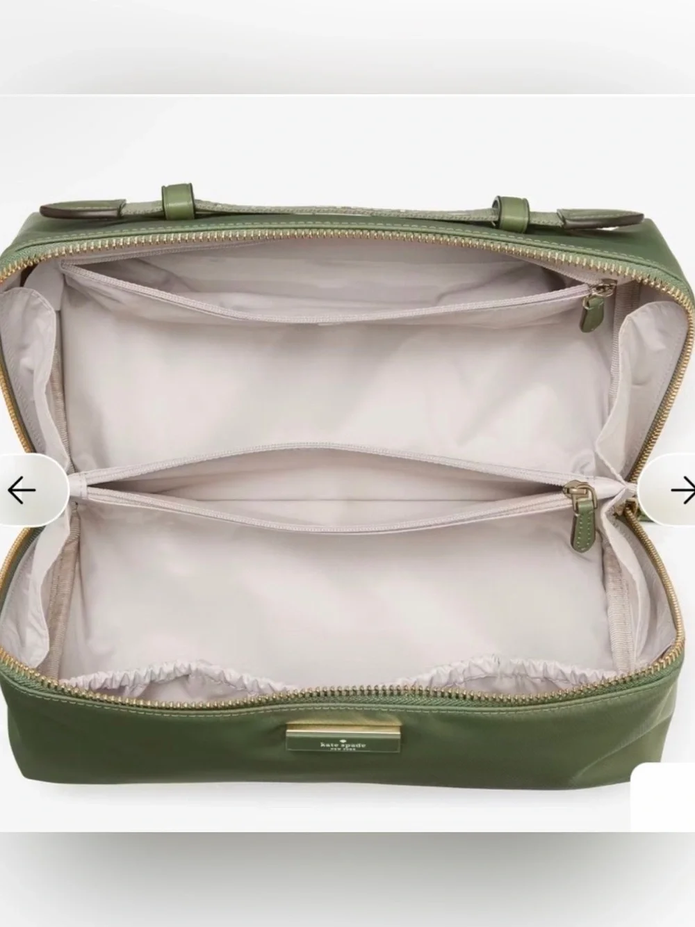 Kate Spade Carter Nylon Cosmetic Bag NWT